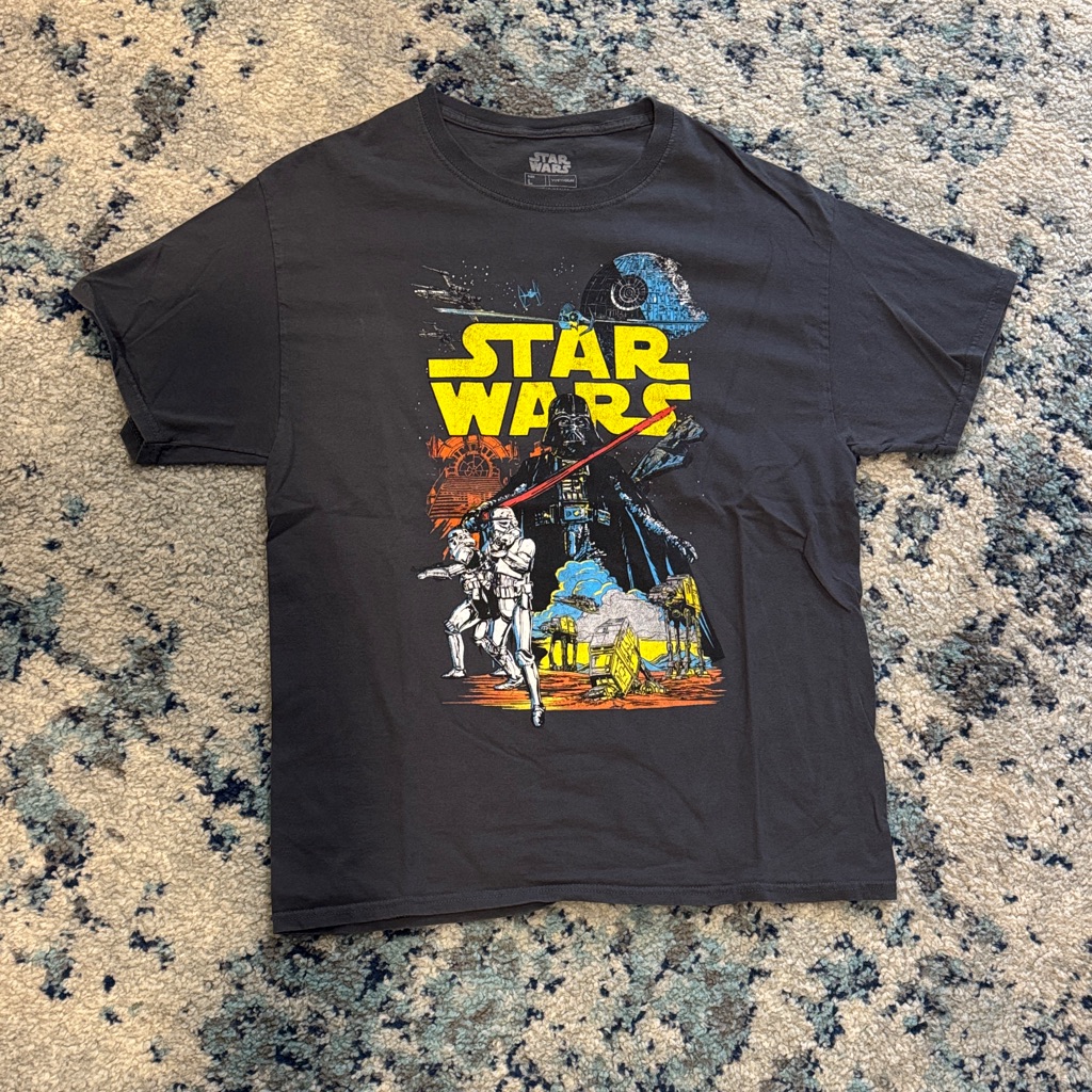 Star Wars Dark Gray Graphic Tee